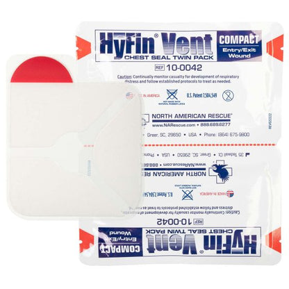 Pansement thoracique HyFin Vent Compact North American Rescue – vue principale