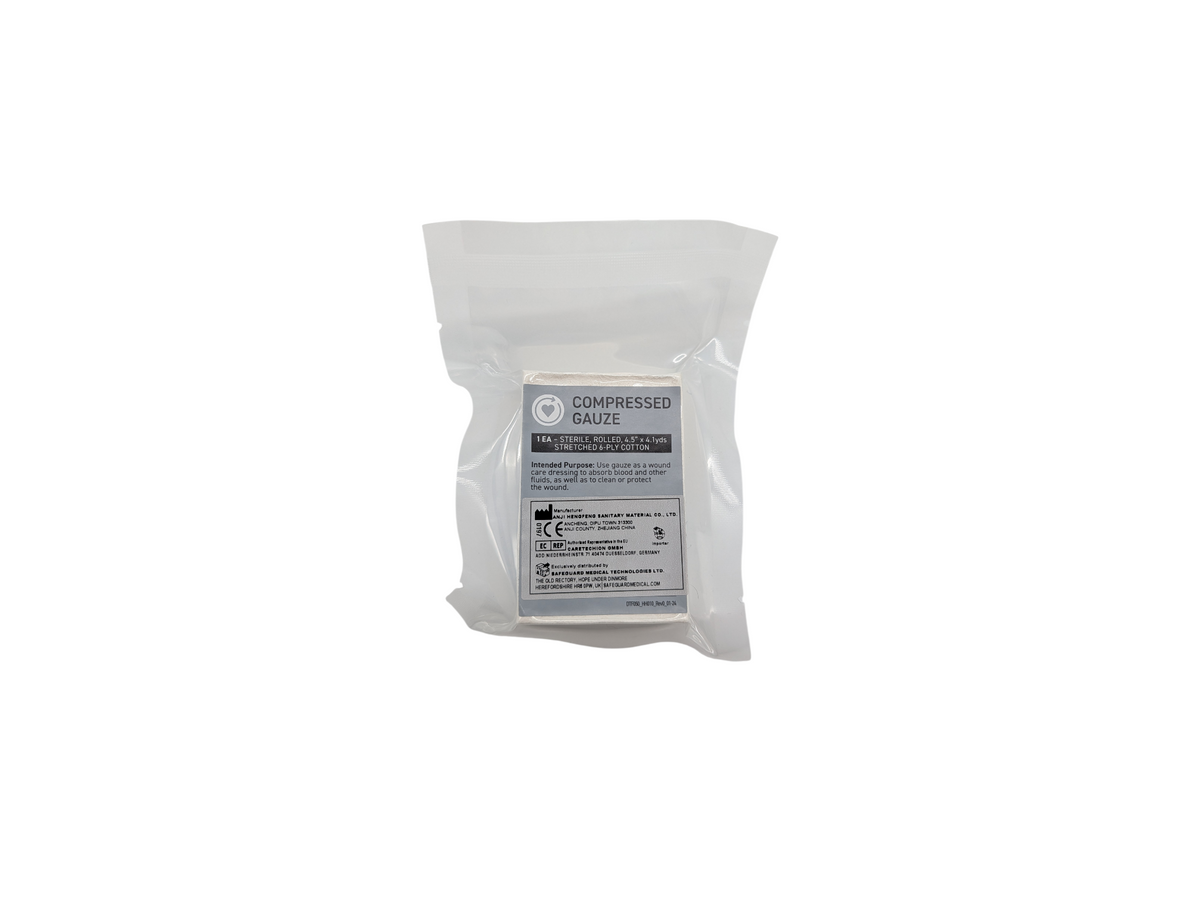 Compressed Gauze, gaze comprimée – vue principale