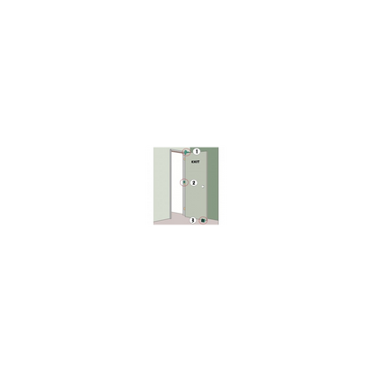 Cale de porte Wedge-It RhinoEvac – vue 3
