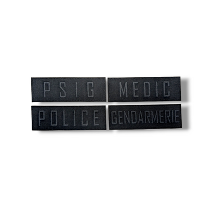 Patch 15 × 5 cm – vue principale