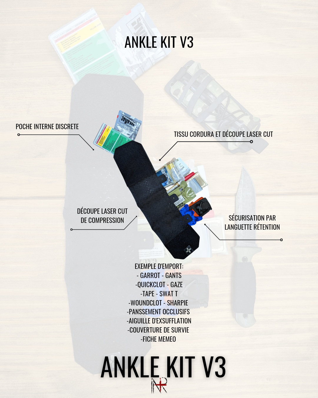 FANTOME Ankle Kit V3 – vue 2
