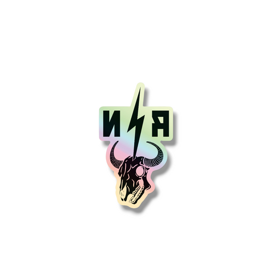 Sticker NR holographique – vue principale