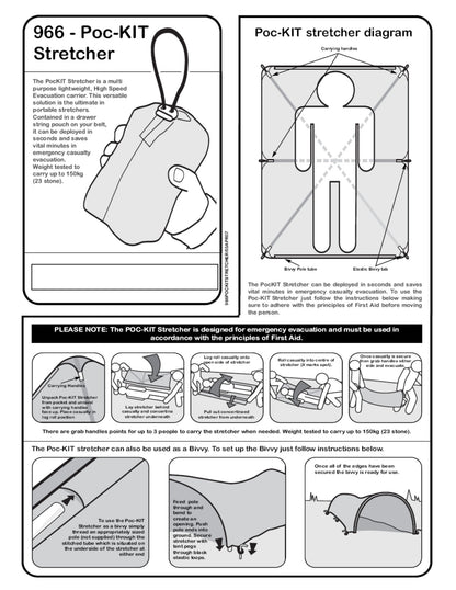 Civière extra-légère POC Kit – vue 2