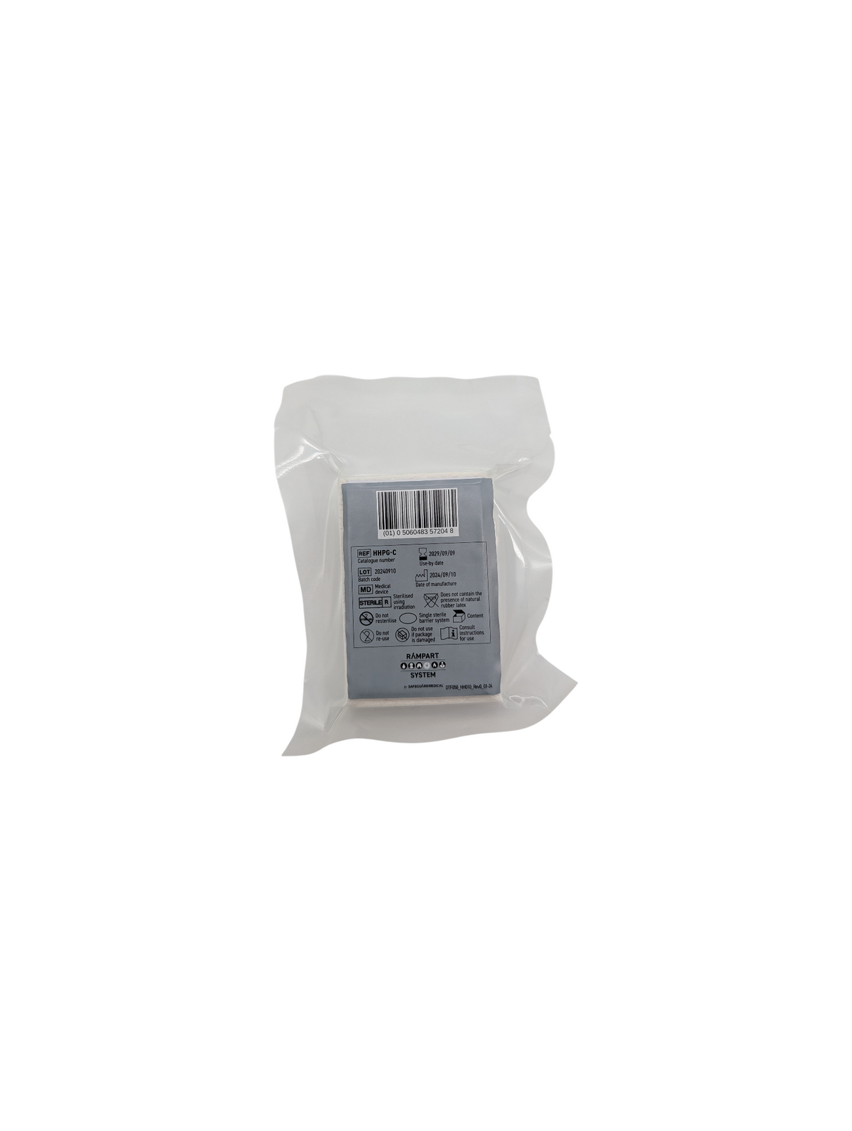 Compressed Gauze, gaze comprimée – vue 2