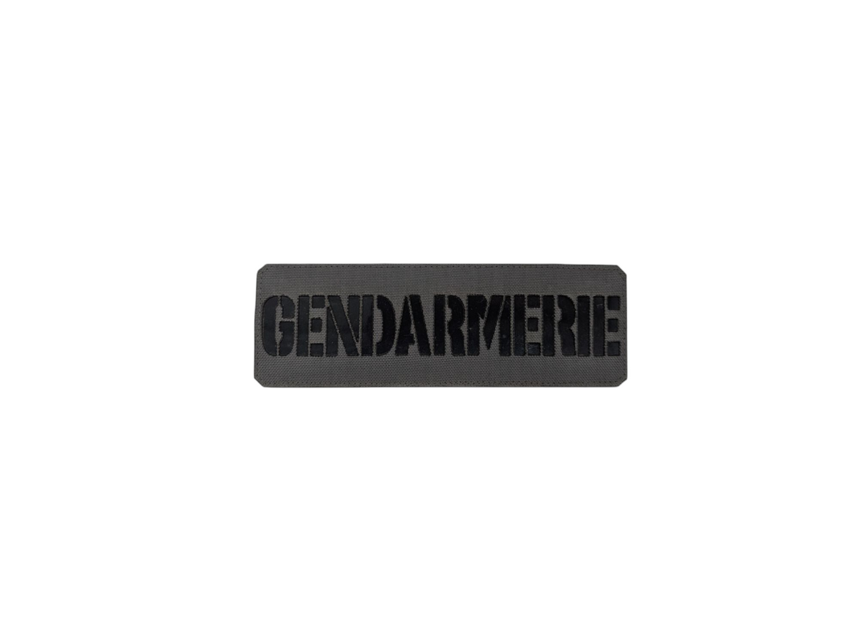 Patch d'identification 15 × 5 cm – vue principale