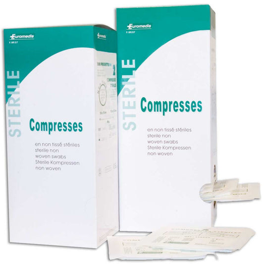 Compresses non tissées stériles (lot de 2) – vue principale