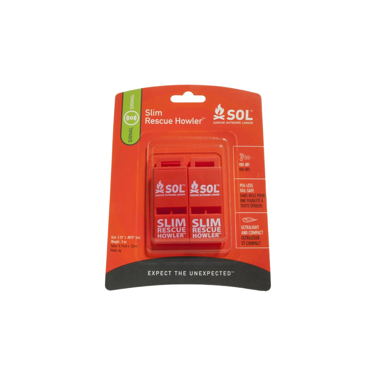PACK SIFFLET 100 Db SOL